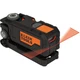 Klein Tools Red Pocket Laser Level with 360 Degree Rotation and Fine Adjust K...