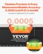 VEVOR 6-Piece Torpedo Level Set, 78" to 10" Aluminum Box Levels w/ Bag