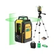 PREXISO 360&deg; Laser Level with Tripod, 100Ft Self Leveling Cross Lin... Fast