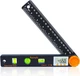 Digital Angle Finder Tool 7inch 0-360 degree LED Digital Protractor with Hori...