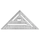 Johnson Johnny Square 7 in. Aluminum Professional Rafter Square