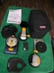 Ryobi Laser Air Grip Multi-task kit, light, accessories, manual & zippered case