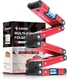 Saker Multi-Function Foldable Level, 28-Inch Leveler Tool,Gifts for Men,Multi-An