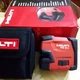 HILTI PM 2-L LINE LASER - SELF-LEVELING LASER LEVEL