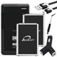 Extended Slim 2x 3220mAh Battery Travel Charger Cable f LG Tribute Dynasty SP200