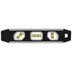 Johnson 1421-0900 Black Magnetic 9" Aluminum Reinforced 3 Vial Torpedo Level