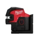 Milwaukee M12 CLL4P-0C 12V Green Cross Line Laser W/4 Points