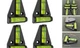 ZUJHPYMI 4Pcs Magnetic T Type RV Levelers, RV Parts Accessories Exterior 