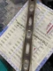 VINTAGE STANLEY #42-321 WOOD & BRASS 6 BUBBLE LEVEL TOOL 24"