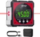 XUNTOP USB Charging Digital Angle Finder Level Box with Laser Class 2, 1mW O...