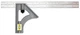 Johnson 415 Structo-Cast 12" Combination Square w/ Level Steel Blade 6245062