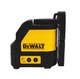 Green Cross Line Laser 100ft Visible Range w/ Full Time Pulse Mode DeWalt DW088
