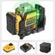 DEWALT DW089LG 12 Line 360&deg; Green Laser Level 3 Plane Self Leveling Tool