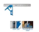 Milwaukee E250 12 Inch Heavy Duty Blade Lock Combination Square - Pack of 1