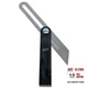 Level & Tool B75 T-Bevel &ndash; Structo-Cast Handle, 9", Silver, 1 T-Bevel Pack of 1