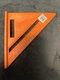 (1) NEW Johnson 7" Plastic Orange Rafter Square RAS-70 - Made in USA!