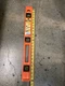 Johnson Structo-Cast 24 in Plastic I-Beam Level Tool 7724-O 3 Vial - Orange