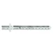 GENERAL TOOLS 300ME RULE 6"FLEX MM 64 METRIC EQUIL
