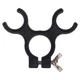 Mountlaser Aluminum Bipod with Thumb Screw Head for GPS Rover Pole or black