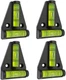 ZUJHPYMI 4Pcs Magnetic T Type RV Levelers, RV Parts Accessories Exterior