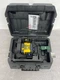 DEWALT DCLE34031B 20V MAX  3 X 360 Green beam Line Laser level