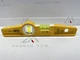 Stabila 25100 10-Inch Die-Cast Rare Earth Magnetic Level, Yellow
