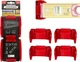 StealthMounts Universal Level Holder | Locking Mount 2 Pack, Red 