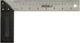 Level & Tool 1910-0800 Inch/Metric Structo-Cast Try & Mitre Square, 8", Silver,