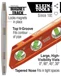Klein Tools 8" Billet Aluminum Torpedo Magnetic Level  item 5462084 model 935RB