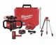 Milwaukee 3701-21T M18 18V Red Rotary Laser Kit w/ Receiver, Tripod, & Grade Rod