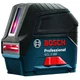Bosch 2 beam Self Leveling Cross Line Laser 165 ft. 8 pc