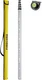 Firecore 16-Foot Aluminum Grade Rod - 10ths, 5 Sections 16FT - White 