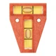 Johnson Level & Tool 125 Cross Check, Orange, 1 Level