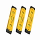 Firecore 3pcs Magnetic Torpedo Level, 9-Inch Shockproof Toolbox Level Orange