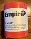 Empire 3 in. x 200 ft. Danger Peligro Barricade Tape Red Black Letters 