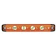 Torpedo Level 11 in. Aluminum With 4 Bubble Vials Etched Ruler And Straight Edge