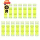HARFINGTON 15pcs Small Cylindrical Bubble Level Vials 8x35mm 8x35mm, Clear