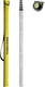 Firecore 16-Foot Aluminum Grade Rod - 10ths, 5 Sections 16FT - White 