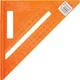 JOHNSON LEVEL RAS-70B 7" ORANGE PLASTIC RAFTER SQUARE - CARPENTERS ANGLE - NEW