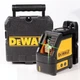 DeWalt DW088CG Green Cross Line Laser Level Self Leveling 20M IP54 Tool