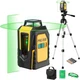 PREXISO 360&deg; Laser Level with Tripod, 100Ft Self Leveling Cross Line Laser