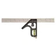 Johnson Level & Tool 400Em Combination Square, 12 In, Zinc Steel Head