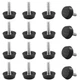 Hitefu 30PCS Adjustable Furniture Leveling Feet, 5/16" Screw M8 x 20mm, Black Hitefu 30PCS Adjustable Furniture Leveling Feet, 5/16" Screw M8 x 20mm, Black