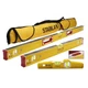 Stabila 2895431 Aluminum Magnetic Type 196-2 M Magnetic Level Set 3 Vial Beam...
