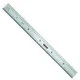 NEW GENERAL TOOLS 616 STAINLESS STEEL 6" FLEX EDGE STRAIGHT EDGE RULER TOOL