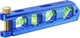 WORKPRO Magnetic Torpedo Level, Conduit Bending 6.3inches, Blue,transparent 