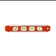 Johnson 12" Magnetic Aluminum  Frame Torpedo  Level  4 vials 1421-1200