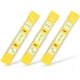 DOWELL 9 Inch Magnetic Box Level Torpedo Level(3PCS),3 Different 3pcs