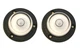 Starrett 36078 Bull's Eye Round Level Circle, BE-1, Pack of 2, Mounting Holes
