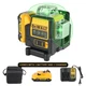 DEWALT DW089LG 12 Line 3x360&deg; Green Laser Level Self Leveling 12V Kit